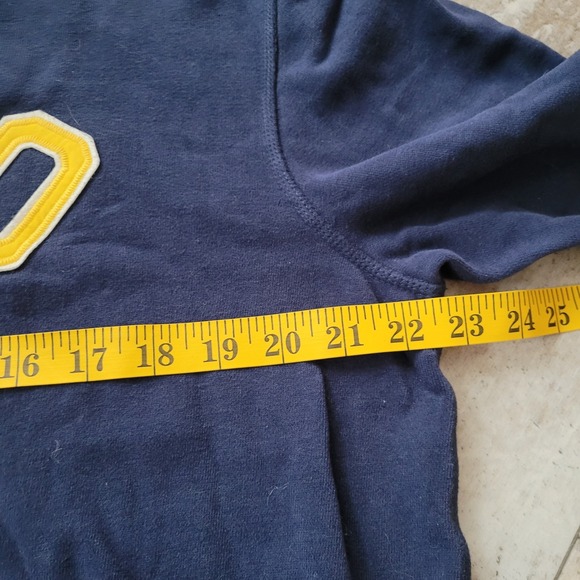 Polo Ralph Lauren Crewneck Logo Sweatshirt Unisex Youth XL Retro Preppy Blue - Picture 6 of 7